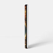 Coque Samsung Galaxy Dubman Does Design: Glowing Fibonacci Spiral Art (Côté gauche)