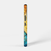 Coque Samsung Galaxy Dubman Does Design: Glowing Fibonacci Spiral Art (Côté droit)