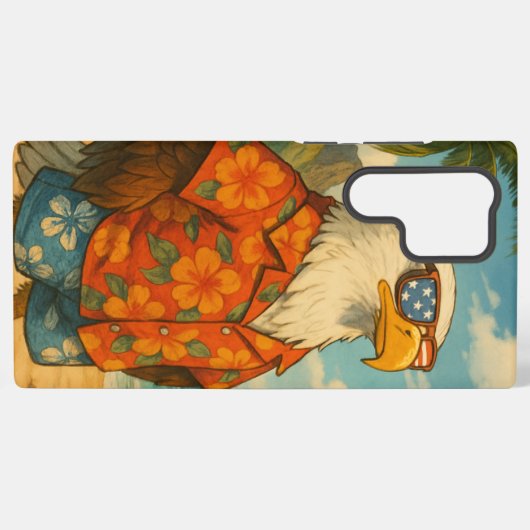 Coque Samsung Galaxy Eagle Beach (Verso Horizontal)