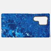 Coque Samsung Galaxy Eau bleue (Verso Horizontal)