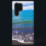 Coque Samsung Galaxy Eau côtière tranquille Samsung Téléphone Case<br><div class="desc">Ce boîtier téléphonique Samsung élégant est doté de vagues océaniques paisibles aux teintes bleues profondes,  offrant un look apaisant et élégant. Photo © Joshua J Barks</div>