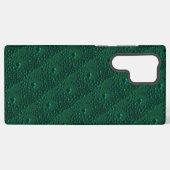 Coque Samsung Galaxy Eau sur métal vert (Verso Horizontal)
