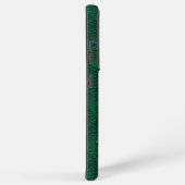 Coque Samsung Galaxy Eau sur métal vert (Côté droit)