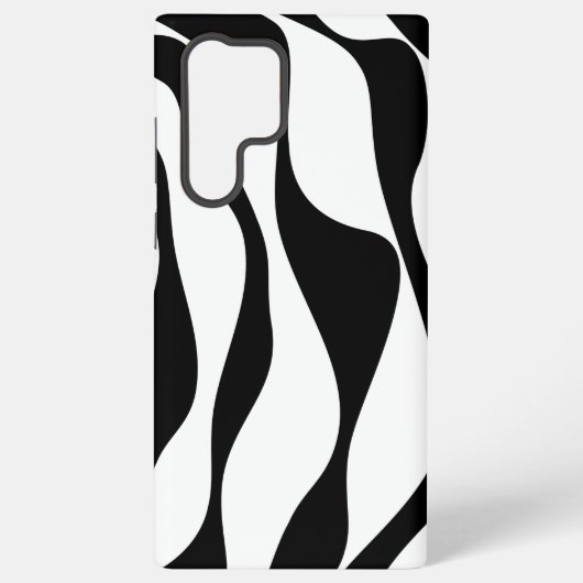 Coque Samsung Galaxy Ebb et flux 4 - Noir et blanc (Verso)