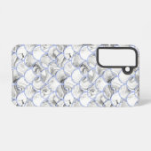 Coque Samsung Galaxy Échelles de sirène gris (Verso Horizontal)