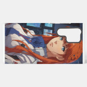 Coque Samsung Galaxy Échos dans les contours de ligne de Whispers encad (Verso Horizontal)