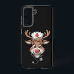 Coque Samsung Galaxy Écran de Noël Top Reindeer Gants en caoutchouc<br><div class="desc">Écran de Noël Top Reindeer Gants en caoutchouc</div>