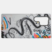 Coque Samsung Galaxy Écriture graffiti (Verso Horizontal)