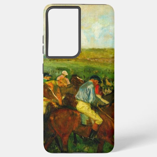 Coque Samsung Galaxy Edgar Degas Équitation (Verso)