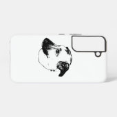 Coque Samsung Galaxy Edge Guard, Boîtier d'art de chien (Verso Horizontal)