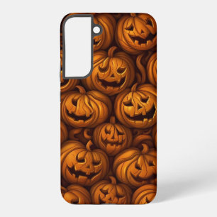 Coque Samsung Galaxy Éffrayants Citrouilles d'Halloween