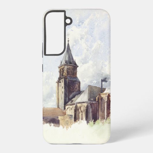 Coque Samsung Galaxy Église Saint-Germain-des-Prés Paris (Verso)
