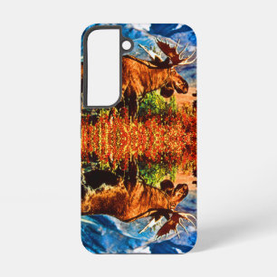 Coque Samsung Galaxy Élan mâle vintage USA Alaska