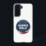 Coque Samsung Galaxy Élection du bouton rétro pour les démocrates Harri<br><div class="desc">Élection du bouton rétro pour les démocrates Harris Waltz 2024</div>