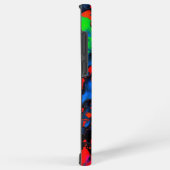 Coque Samsung Galaxy Electric Chaos hardi néon peinture abstraite splas (Côté droit)