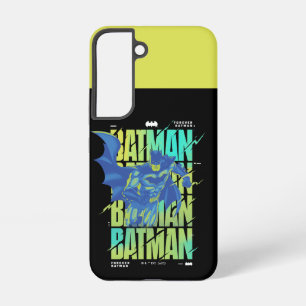 Coque Samsung Galaxy Électrique en haut Batman courant à travers la typ