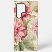 Coque Samsung Galaxy Élégant collage floral Vintage (Verso)