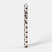 Coque Samsung Galaxy Élégant et classique À damiers Motif Samsung Gala (Côté droit)