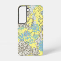 Élégant Fleur sauvage chic jaune