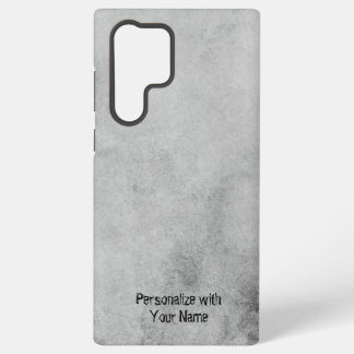 Coque Samsung Galaxy "Elegant Grey Grunge Background Cell Phone Case"