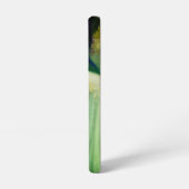 Coque Samsung Galaxy Élégant Imaginaire Portrait femme en vert et bleu (Côté gauche)