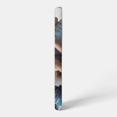 Coque Samsung Galaxy Elegant Meilleur Papa Jamais Script Photo (Côté gauche)