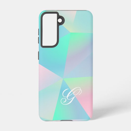 Coque Samsung Galaxy Élégant moderne initial (Verso)