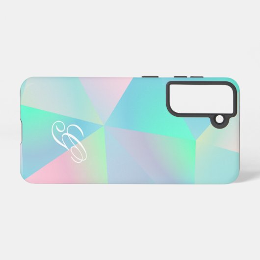 Coque Samsung Galaxy Élégant moderne initial (Verso Horizontal)