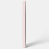 Coque Samsung Galaxy Élégant Monogramme Blush (Côté gauche)