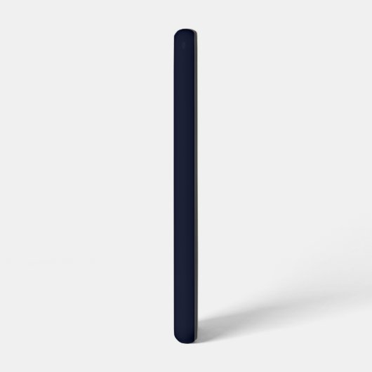 Coque Samsung Galaxy Élégant Monogramme Téléphone initial bleu foncé (Côté gauche)