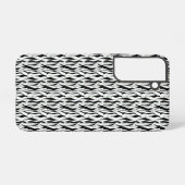 Coque Samsung Galaxy Élégant noir et blanc (Verso Horizontal)
