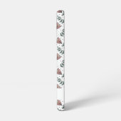 Coque Samsung Galaxy Élégant nom de motif floral rose (Côté gauche)