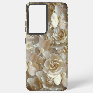 Coque Samsung Galaxy Élégant Rose floral Motif pétal