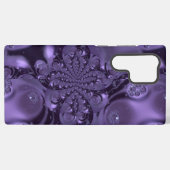 Coque Samsung Galaxy Elegant Royal Purple Liquid Sparkle (Verso Horizontal)