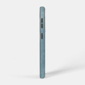 Coque Samsung Galaxy Elégant Shabby Girly Blue Nom Floral (Côté droit)