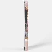 Coque Samsung Galaxy Elegant trendy Pink Gold Glitter Swirl (Côté droit)