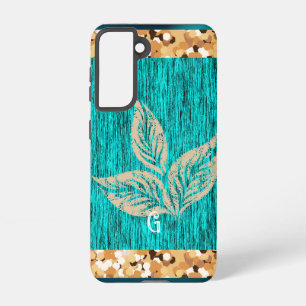 Coque Samsung Galaxy Elégant Turquoise tendance