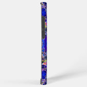 Coque Samsung Galaxy Éléments abstraits bleus mignons (Côté droit)