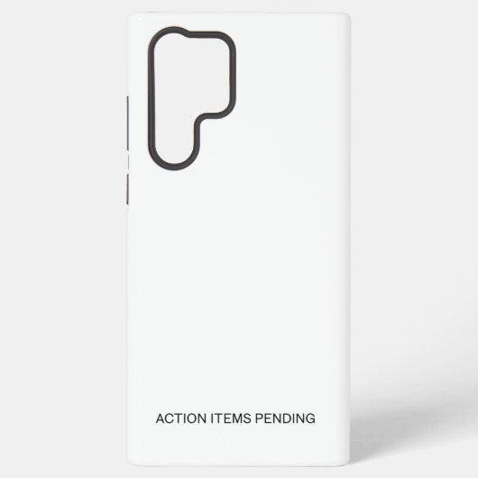 Coque Samsung Galaxy Éléments d'action en attente | Robuste (Verso)