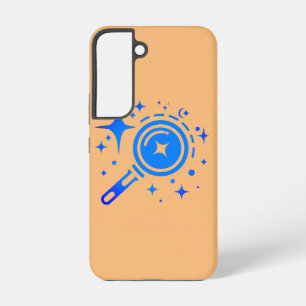 Coque Samsung Galaxy Emblème d'IA Étoiles scintillantes, phare de l'ère