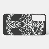 Coque Samsung Galaxy Emblème Dragon Celtique par BurnsInHell (Verso Horizontal)