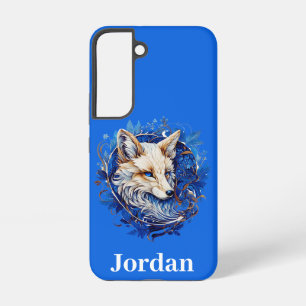 Coque Samsung Galaxy Enchanter Fox avec nom personnalisé