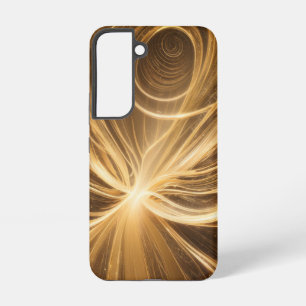 Coque Samsung Galaxy Énergie lumineuse Abstraite et spirale cosmique