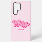 Coque Samsung Galaxy Épouse Rétro Rose Année d'Établissement Mariée Fia (Verso)