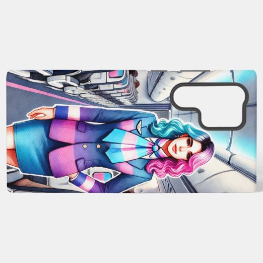 Coque Samsung Galaxy Équipage aérien no 1 (Verso Horizontal)