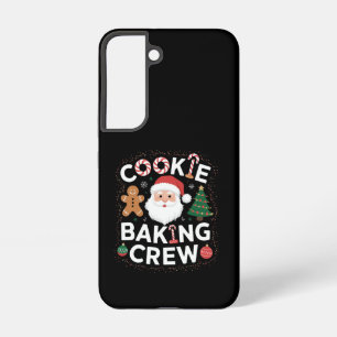 Coque Samsung Galaxy Équipe de fabrication de biscuits de Noël Famille
