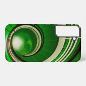 Coque Samsung Galaxy Escalier vert circulaire (Verso Horizontal)