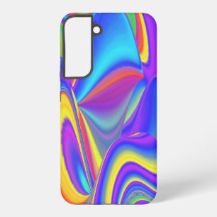 Coque Samsung Galaxy Esprit de brise estivale, Abstrait 3D Rainbowart