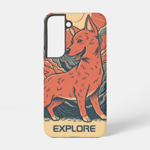 Coque Samsung Galaxy Esprit de Plein Air Aventure du Chien de Montagn