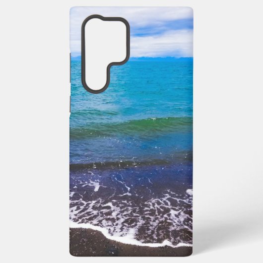 Coque Samsung Galaxy Esthétique de l'horizon de l'océan côtier (Verso)